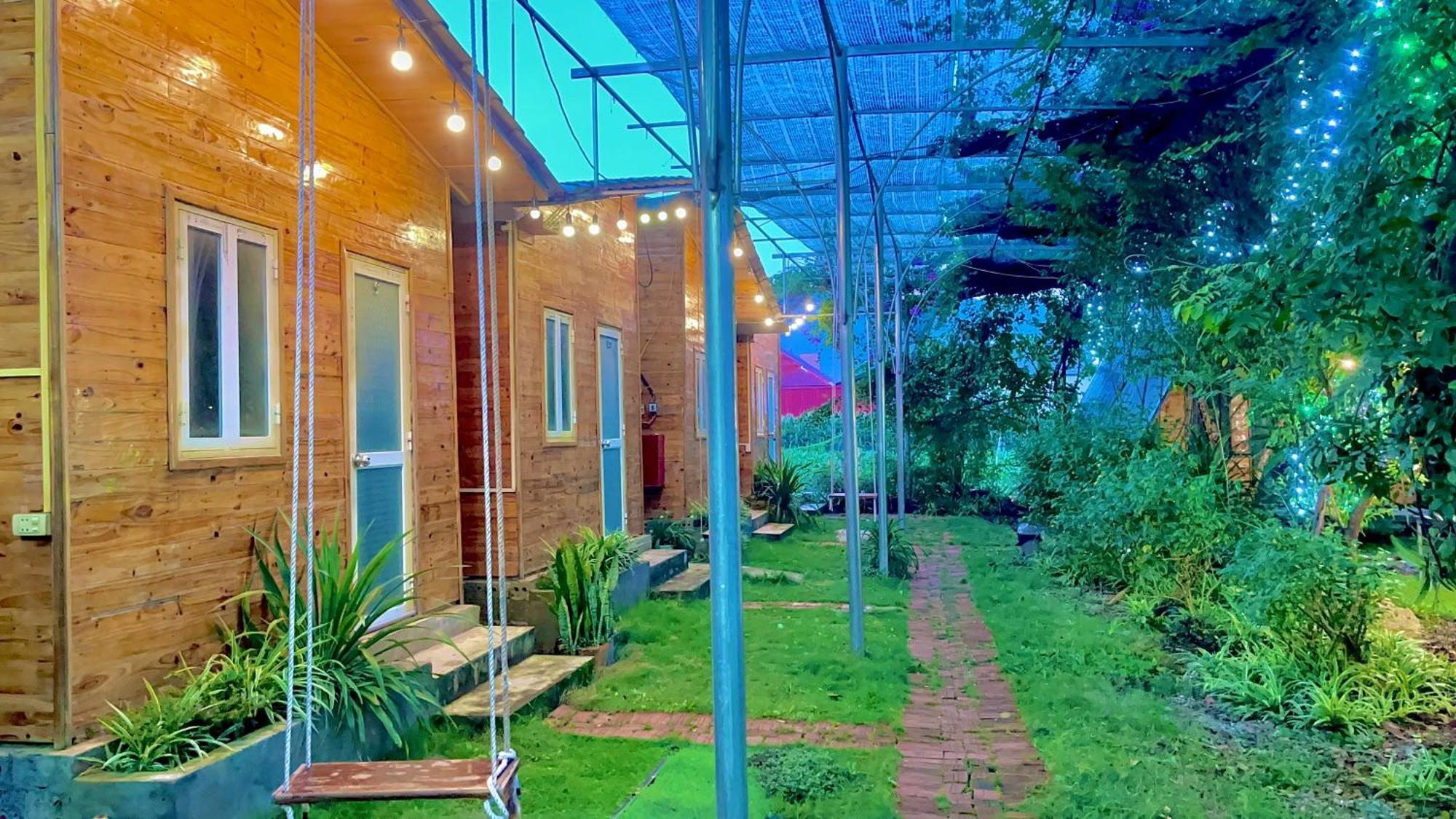 Bugalow Binh Huy Homestay Moc Chau Exterior photo